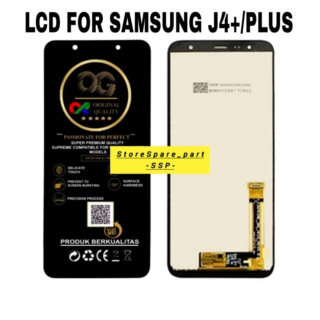 LCD TOUCHSCREEN SAMSUNG J4+/PLUS FULLSET OLED ORIGINAL