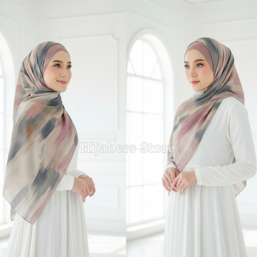 Pashmina Printing Sublime Hijab Jilbab Motif Ceruty Babydoll