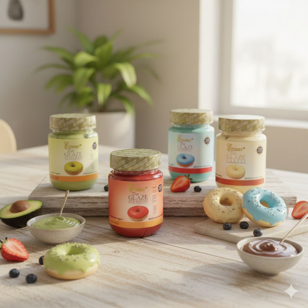 ELMER DIP GLAZE KEMASAN BOTOL 200GRAM SELAY DONAT PREMIUM