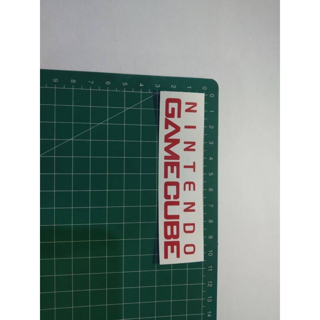 stiker cutting nintendo gamecube