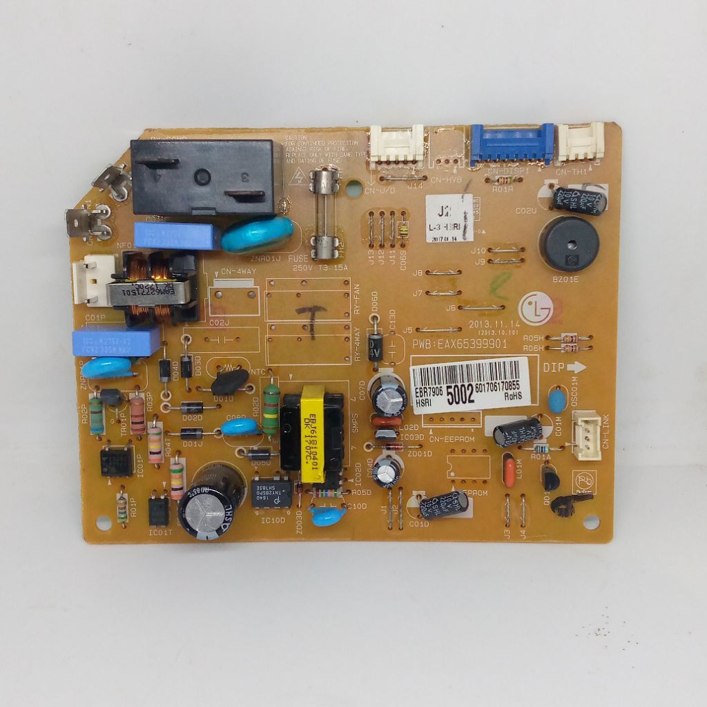 PCB Modul AC LG T05NLA T07NLA T09NLA Soket Biru Original LG AC