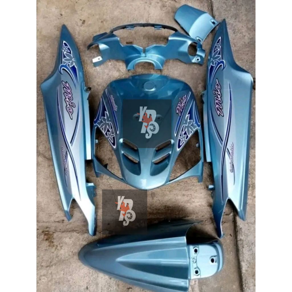 fullbody halus mio Sporty warna biru telor asin