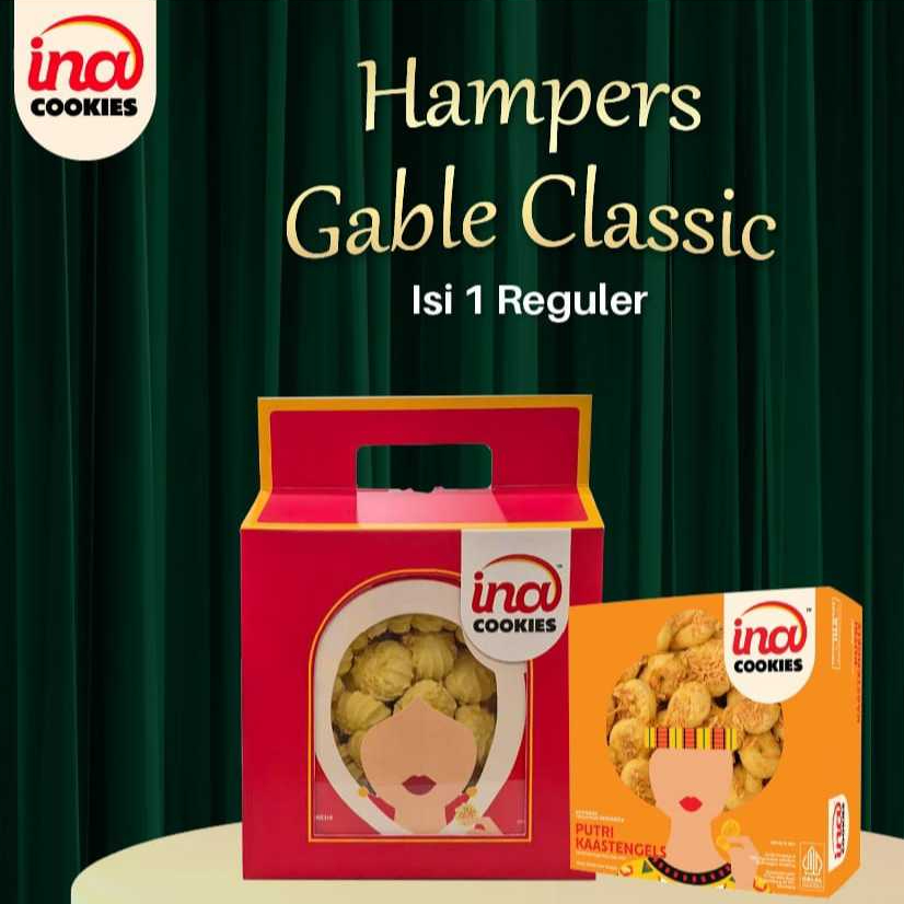 INA COOKIES Hampers Gable Kue Kering Premium 1 Toples Gold
