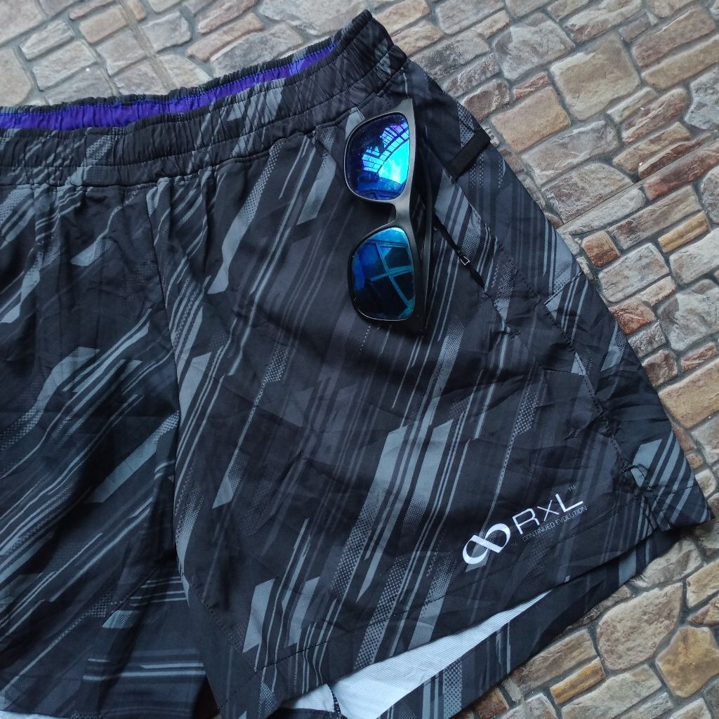 Celana pendek running RXL original preloved, Celana Lari unisex branded