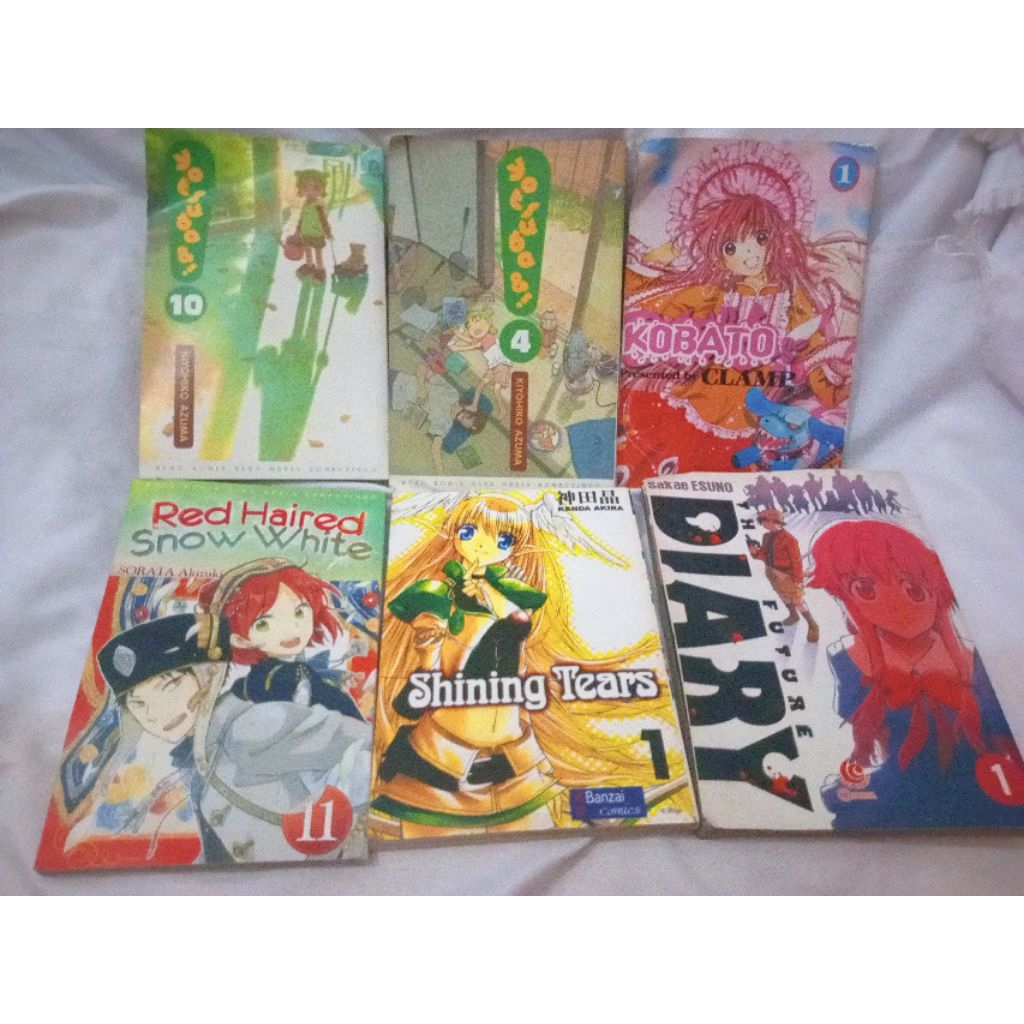 Komik Manga Random Series, Oneshot Cabutan