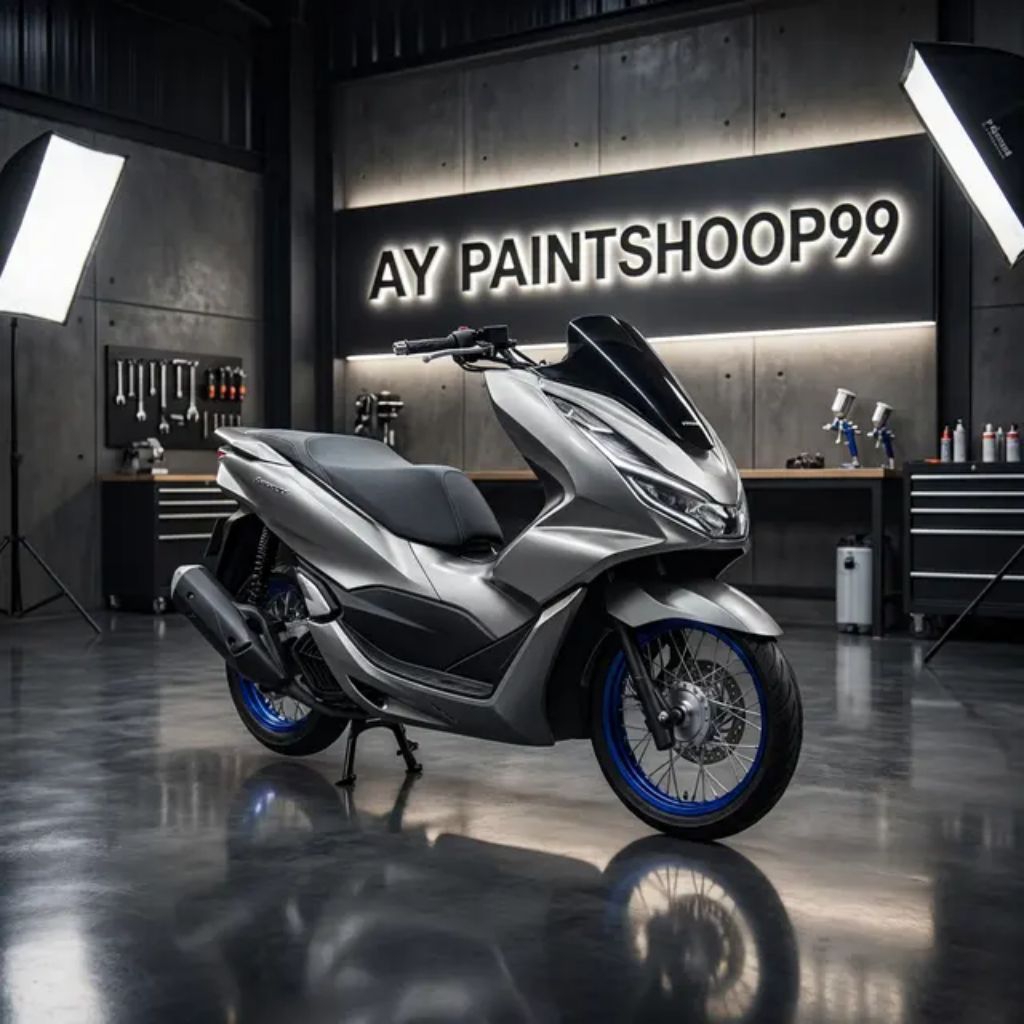 cat mobil&motor warna silver Fortuner vnt