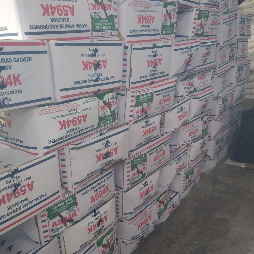 A591K A594K PAKAN AYAM 1 DUS ISI 20 BUNGKUS