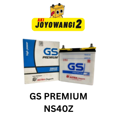 AKI GS ASTRA Premium NS40Z (tanpa air aki) - Mobil PRODUK ASLI 100% ORIGINAL