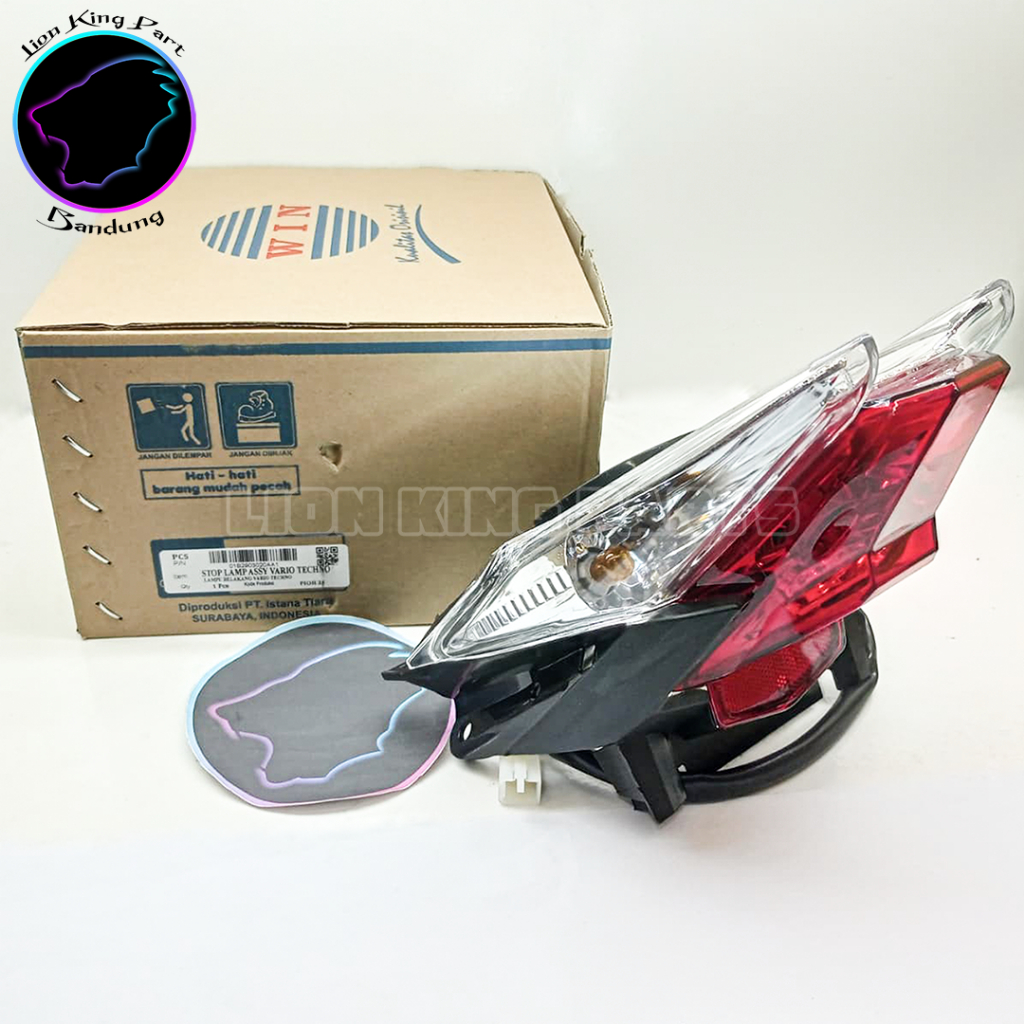 WIN - STOP LAMP ASSY LAMPU STOP VARIO TECHNO 110 KARBU