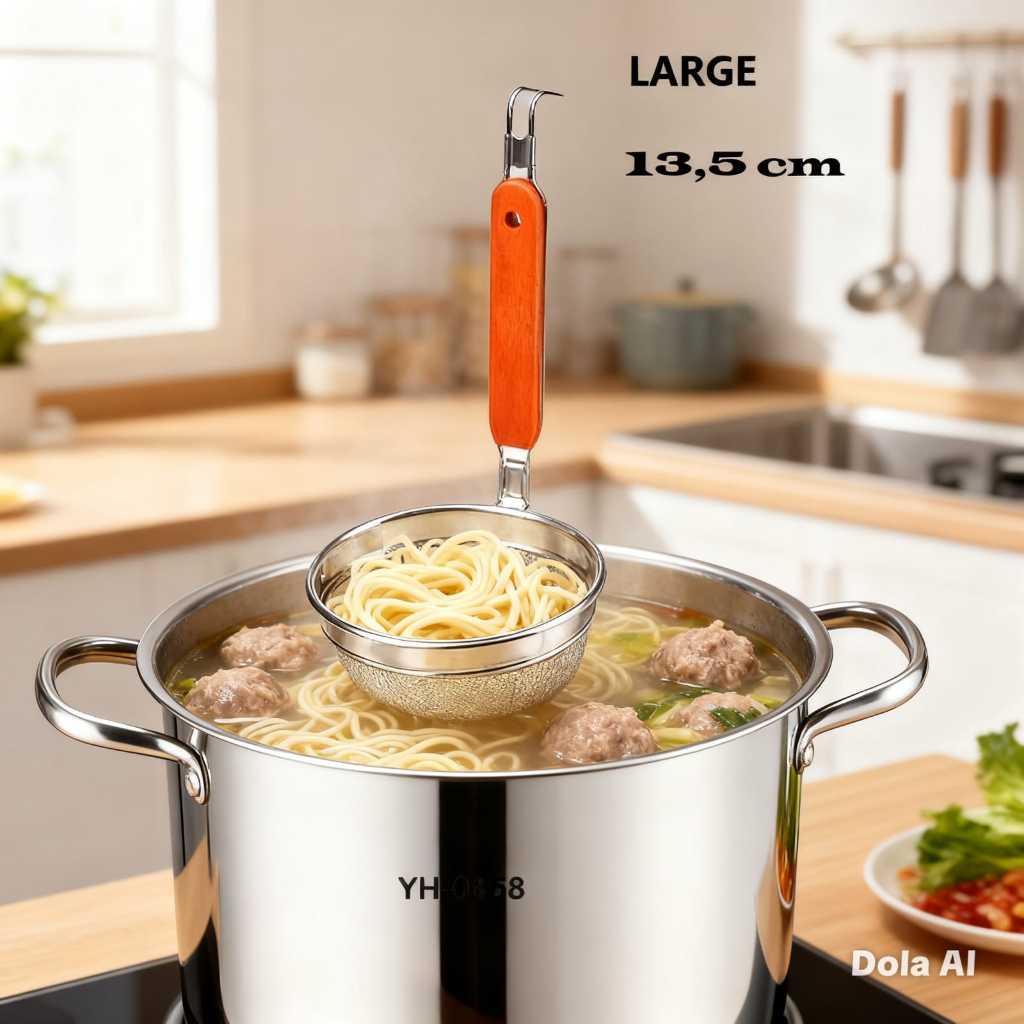 Saringan Mie Kocok Stainless Steel Saringan Mie