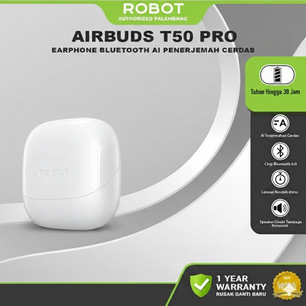 Robot Tws Airbuds T50Pro