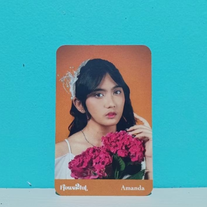 Photocard JKT48 Amanda Sukma Flowefull