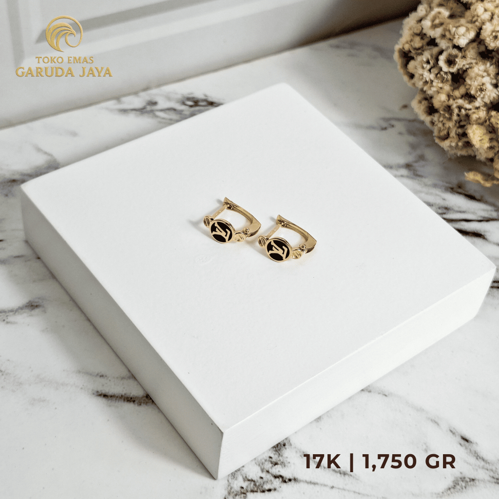 ANTING ARVEN 17K | ANTING EMAS 17K | ANTING 1 GR