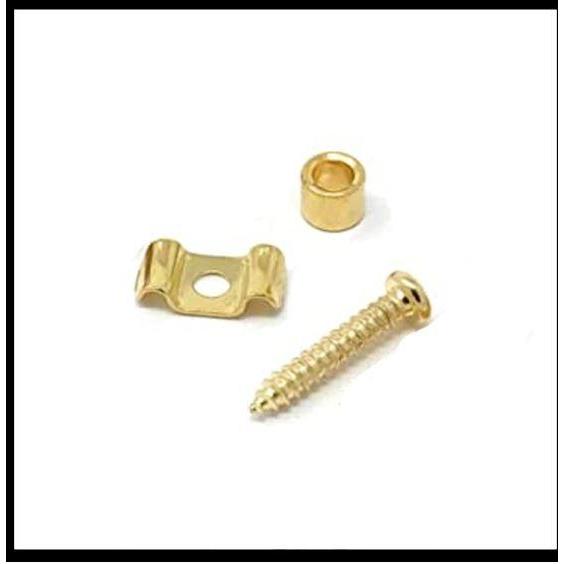 Penahan Senar String Retainer Guides Neck Headstock Gitar Gold Little (L)