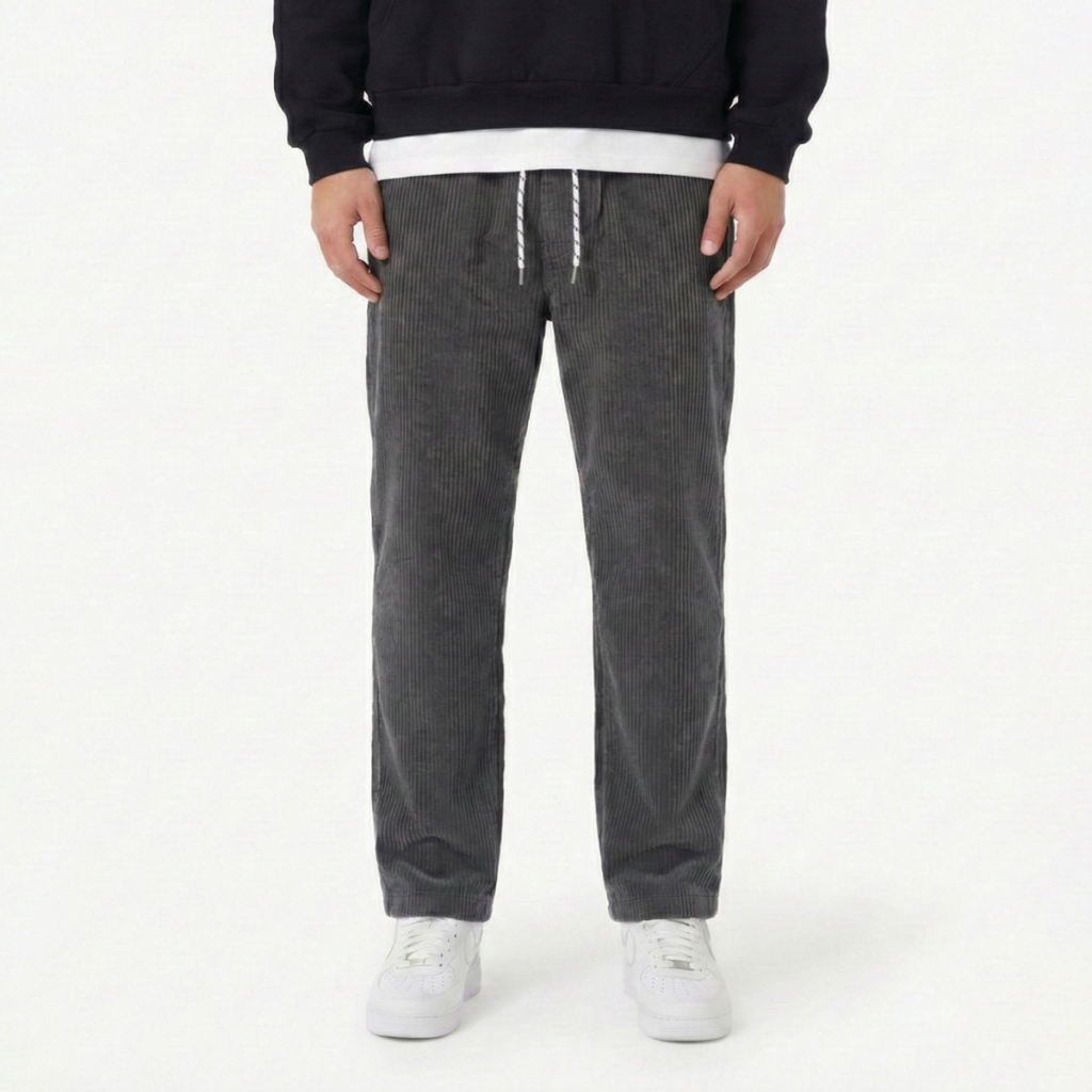 Sunnylands Regular Relaxs Pants Corduroy - Old Grey