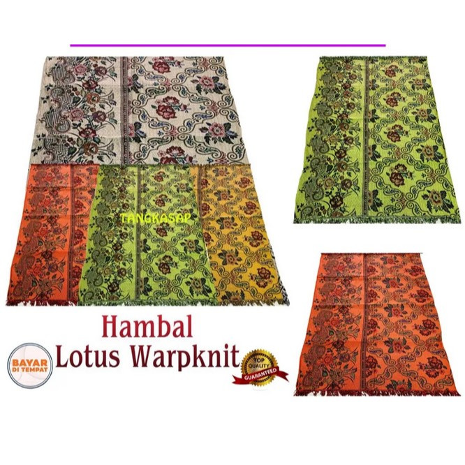 karpet Hambal tenun import jumbo lembut halus