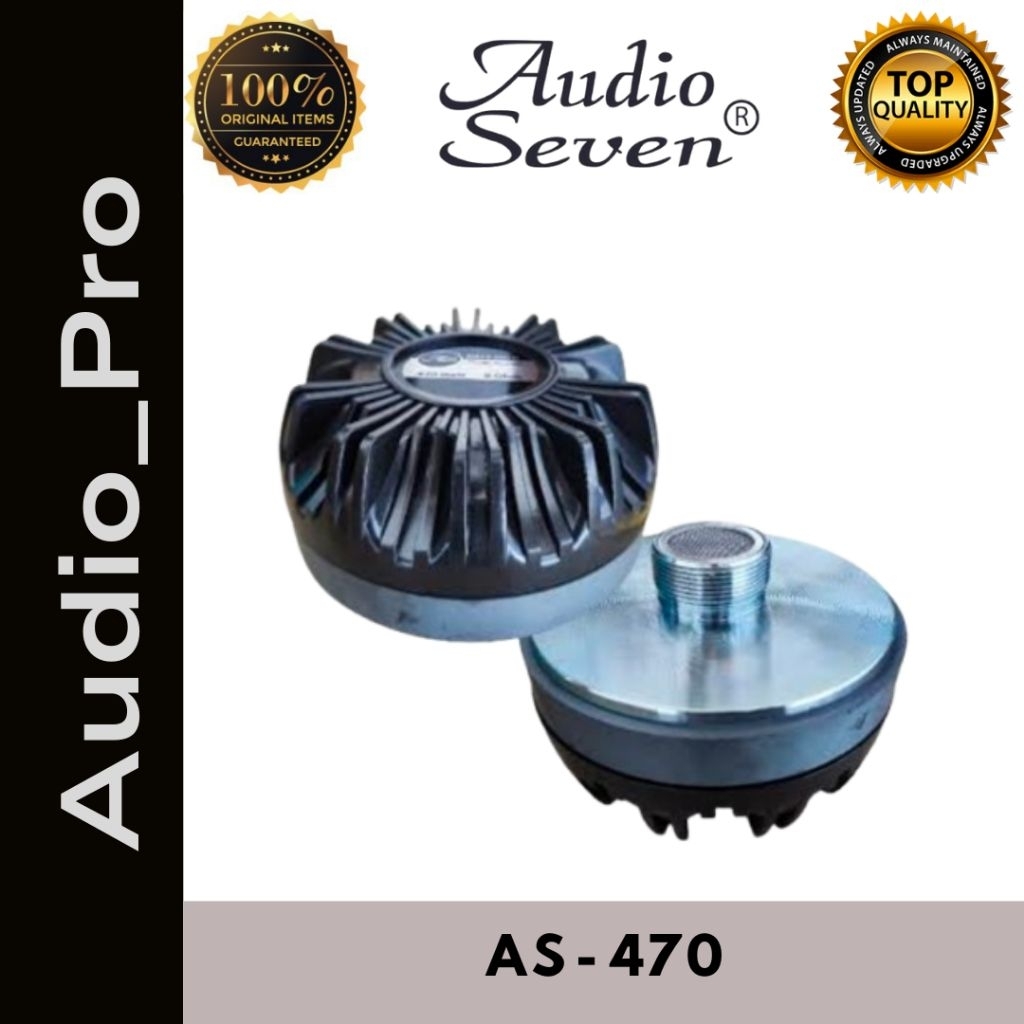 Driver Tweeter Audio Seven AS 470 Power Maxx 800Watt Tweeter AS 470