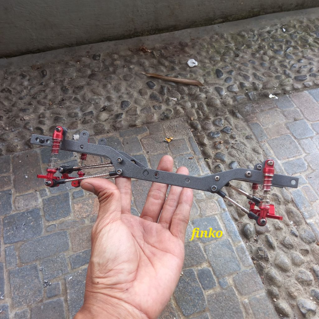 rc part, chassis metal set wpl c34, wb 22-23. baca deskripsi