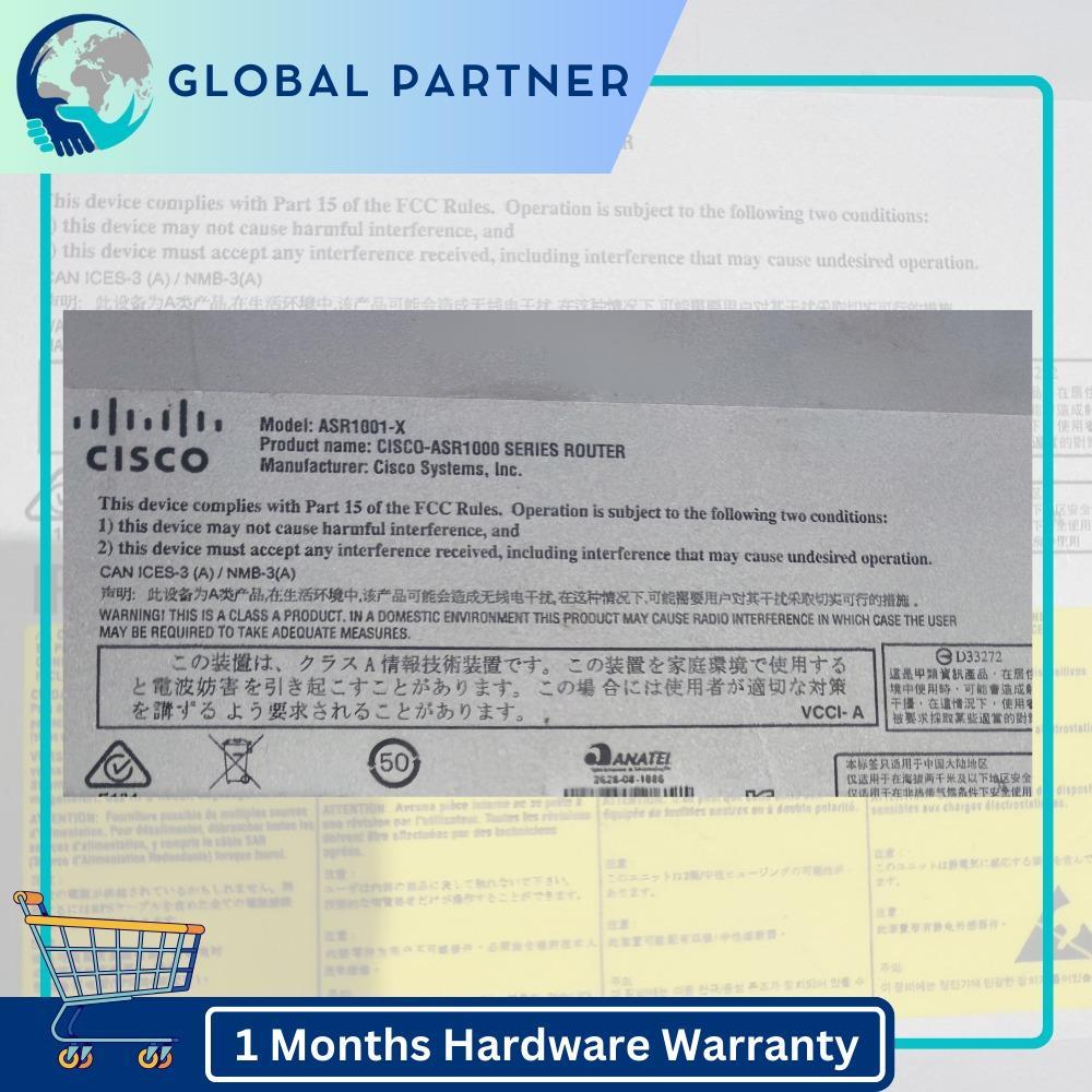 CISCO ASR1001-X ASR1001X-2.5G-K9