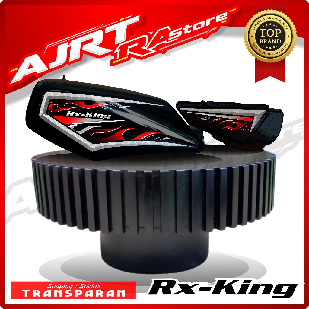 Stiker UVi Transparan RX-KING - Stiker Sudah Terpotong - Stiker Transparan - Stiker RX king