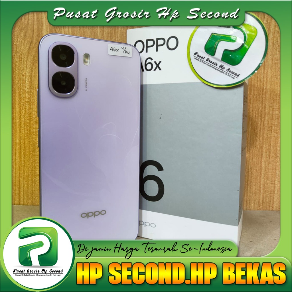 Oppo A6x 4G Ram 4/64GB | Ram 4/128GB | Ram 6/128GB | Ram 6/256GB { Second }