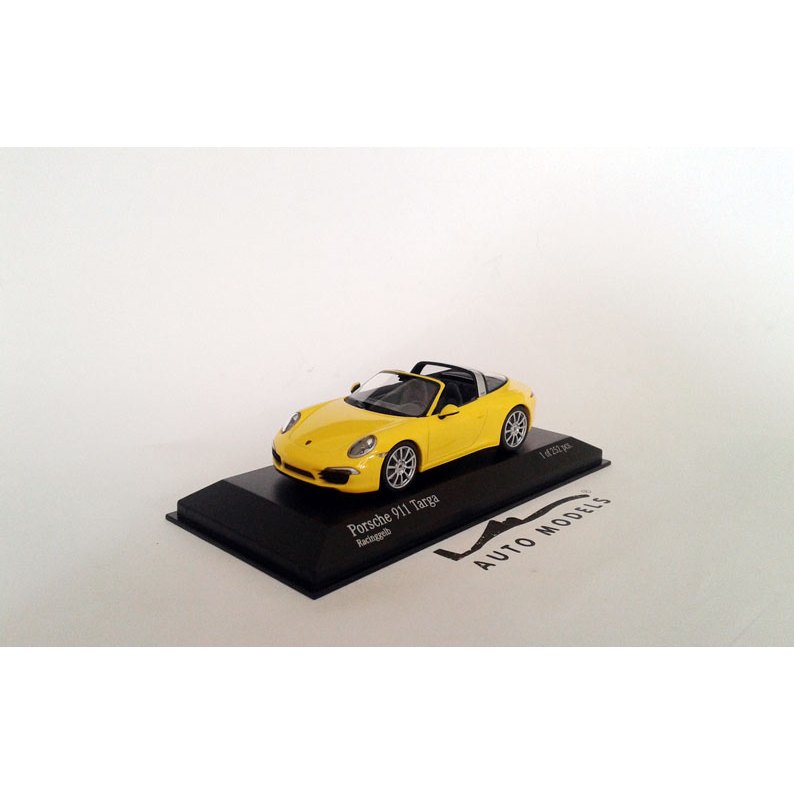 Minichamps Porsche 911 Targa 2013 Yellow