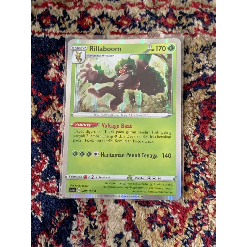 Rillaboom Pokemon Indonesia
