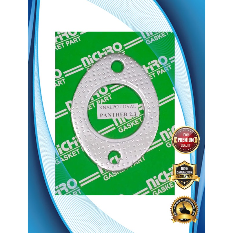 Knalpot Oval - Panther 2,3 (Bintik) Nichiro Gasket