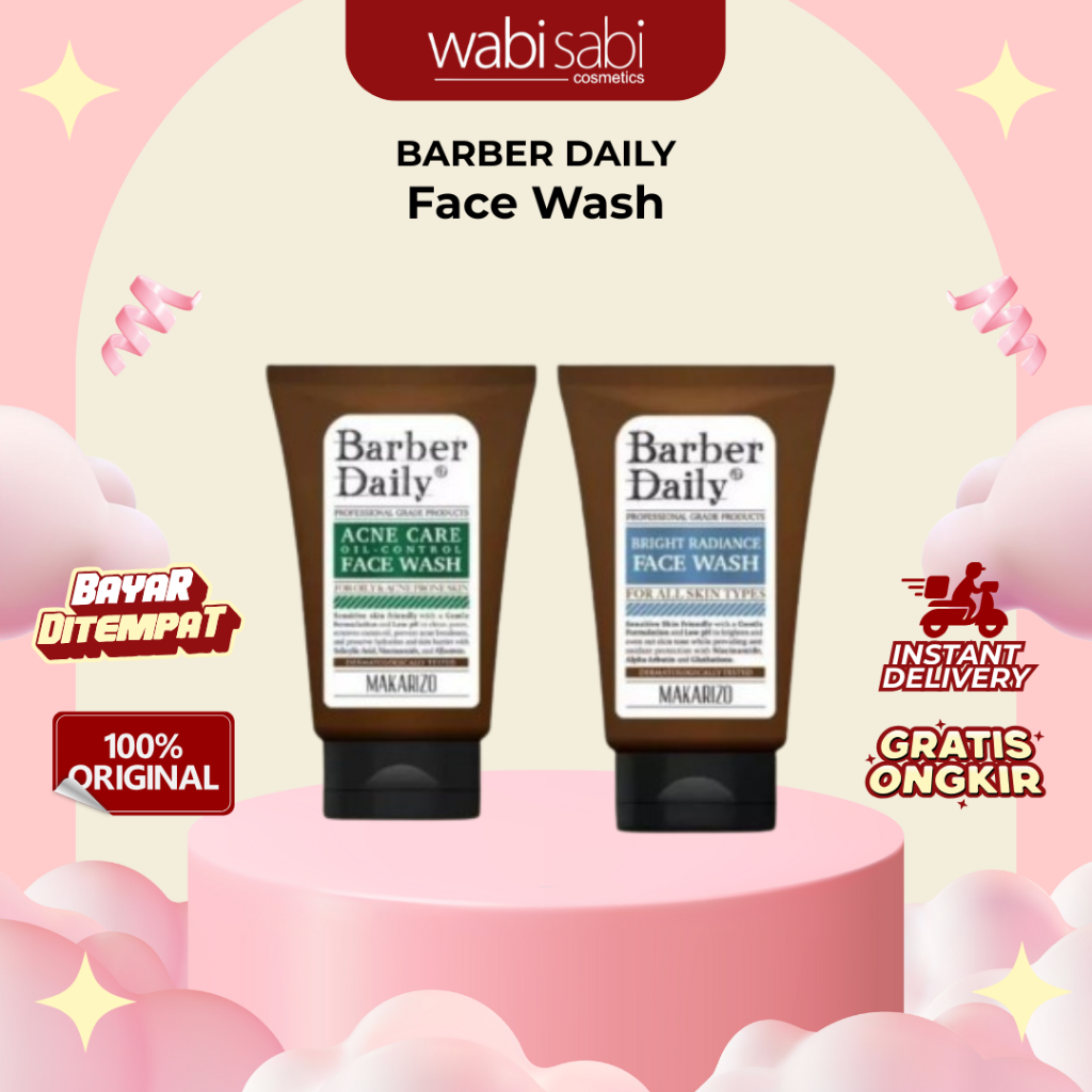 BARBER DAILY - Face Wash Tube 100ml