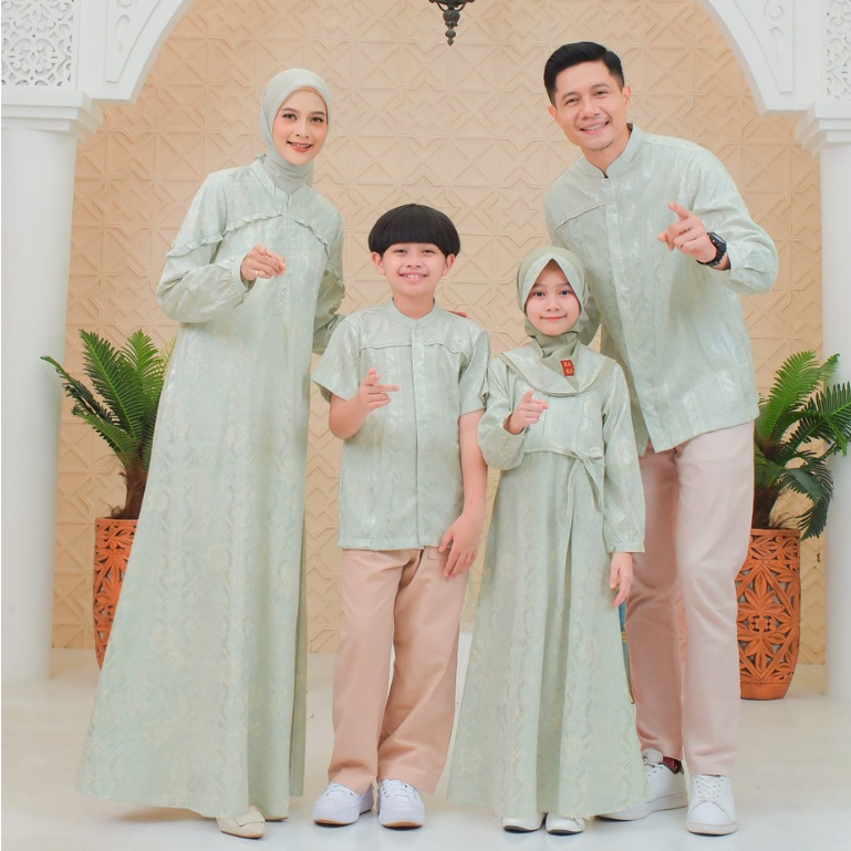 Sarimbit Ghaaliya Pakaian Keluarga Baju Couple Anak Dewasa Keke Busana