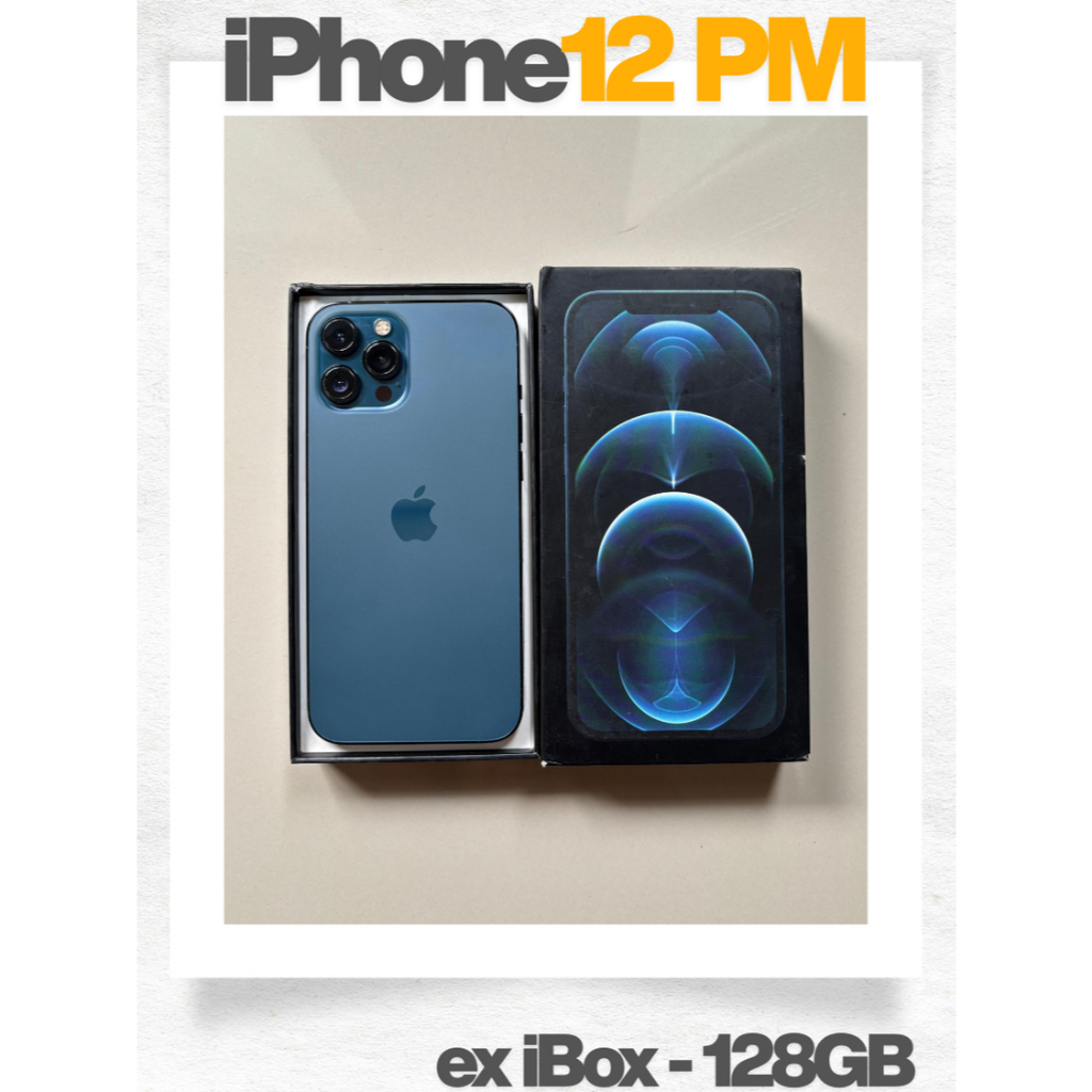 IPHONE 12 PRO MAX 128GB SECOND IBOX PACIFIC BLUE
