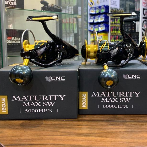Reel RYOBI MATURITY MAX 5000 6000 8000sw tahun 2026