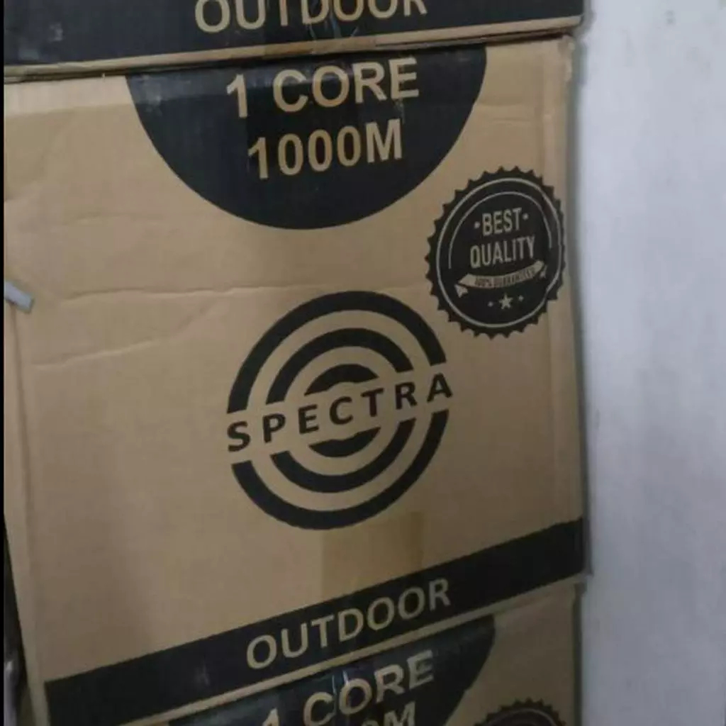 KABEL FIBER OPTIC 1 CORE - 1000 METER OUTDOOR SPECTRA / KABEL FO 1 CORE SPECTRA 1000M Spectra FO 1co