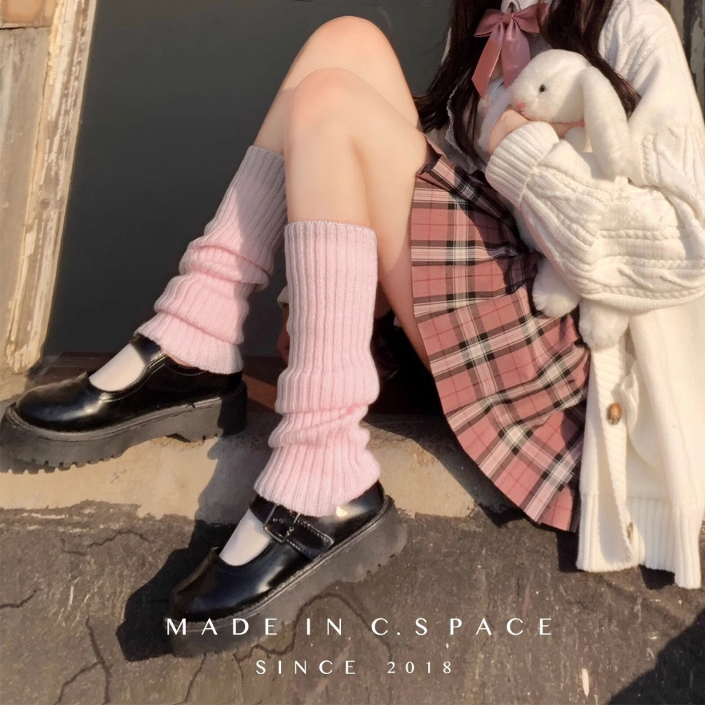 Kaos Kaki Gothic Lolita Socks Punk Leg Warmer Vintage Warmers Kaos Kaki Leg Warmer Penghangat betis 
