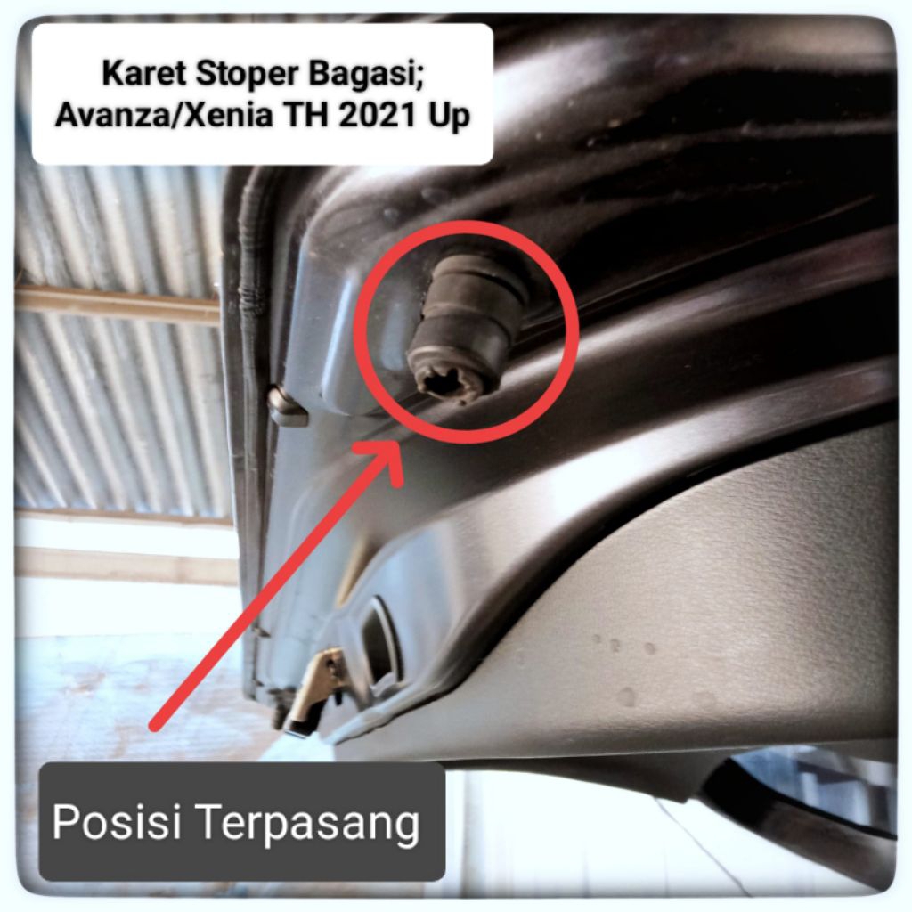 Karet Stoper Pintu Bagasi Avanza Xenia 2021 Up Karet Tahanan Pintu Bagasi Avanza Xenia Karet Bantala