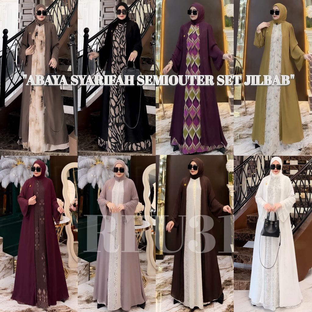 SYARIFAH ABAYA SET JILBAB