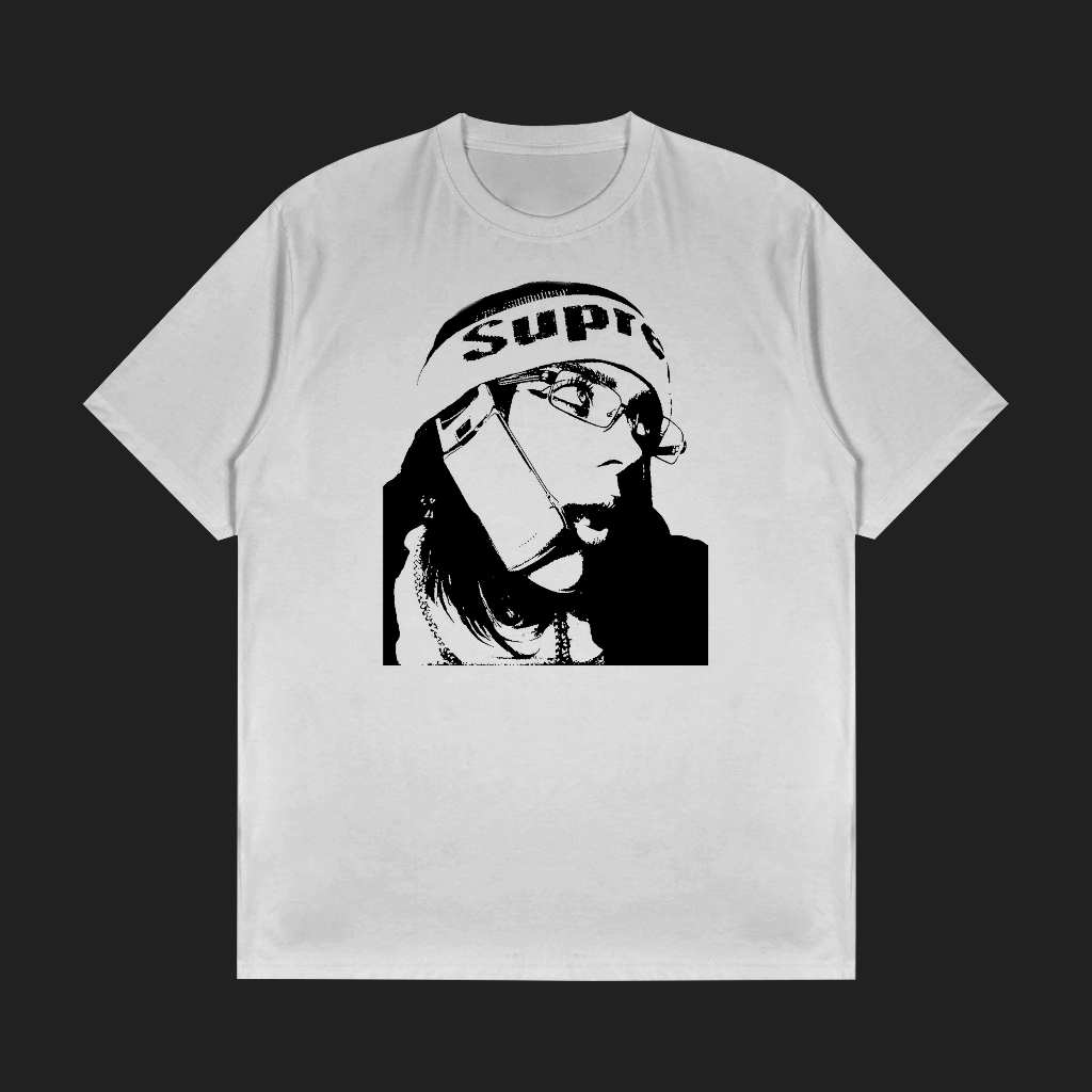 HEXHAVEN | Streetwear T-Shirt/Kaos/Baju BILLIE EILISH White/Putih