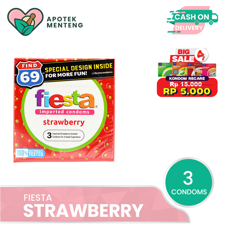 Kondom Fiesta Strawberry