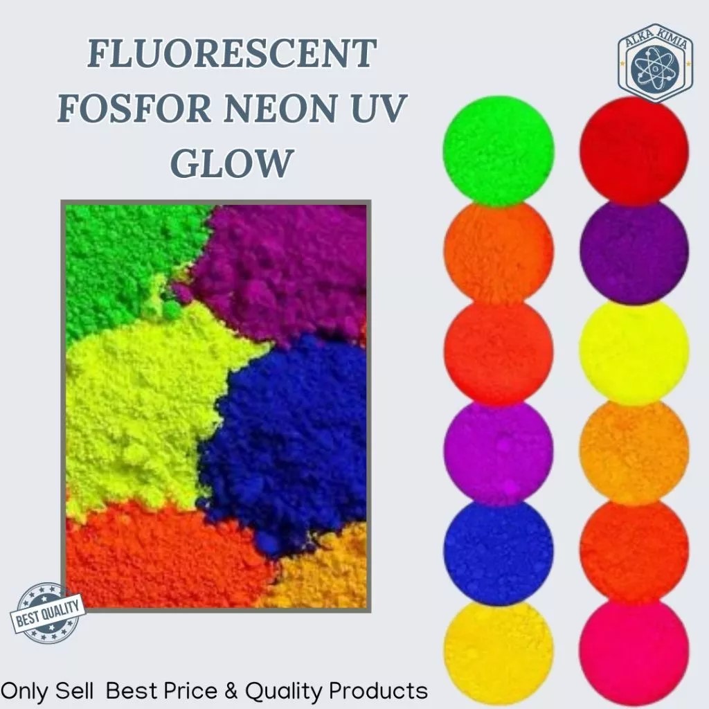 Pigmen Serbuk Stabilo 100gr / Bubuk Pewarna Resin Epoxy UV Color 100gr Bubuk Fluorescent Cosmetic Gr