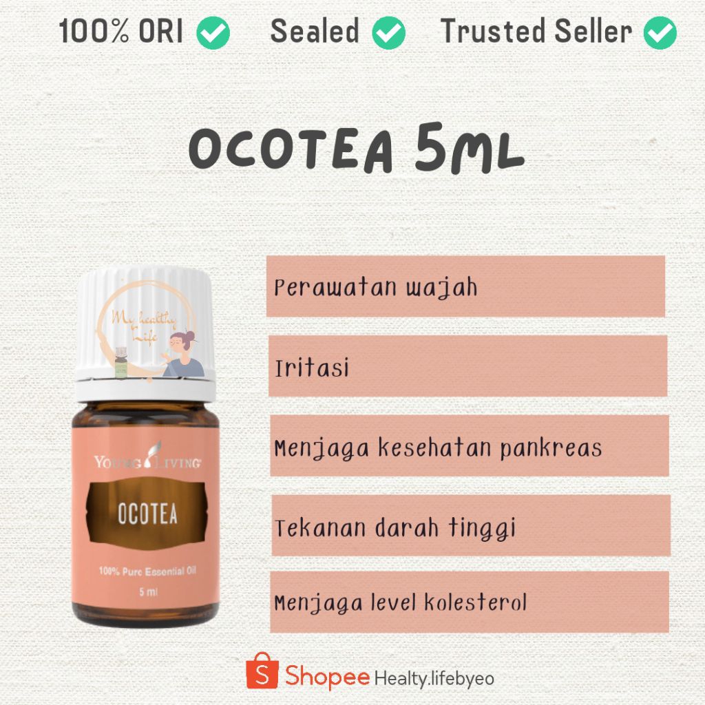 Ocotea 5ml young living ocotea essential oil ocotea yleo