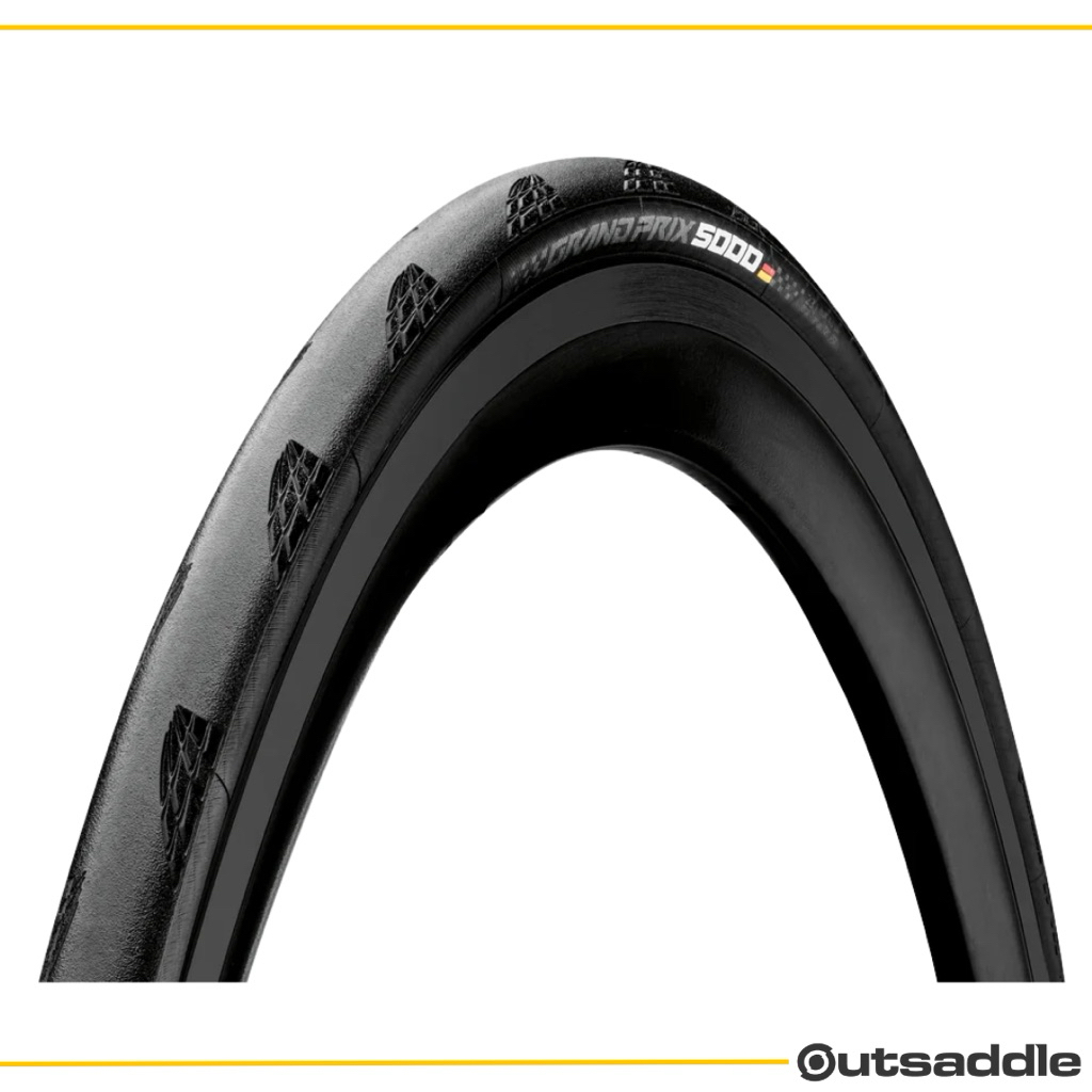CONTINENTAL GP5000 Clincher 700x25c 700x28c 700x30c Ban Sepeda Clincher Black