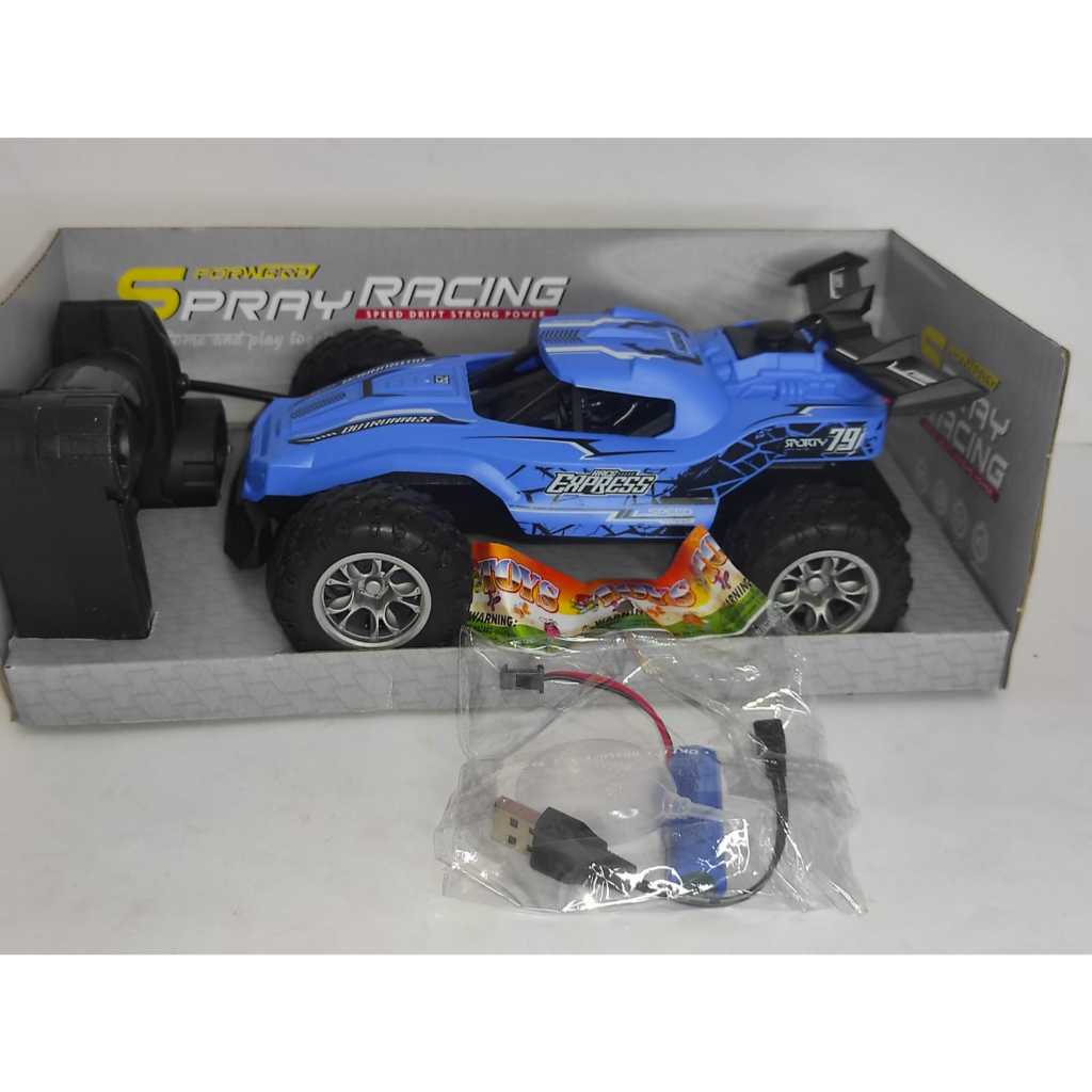 Mainan Mobil Remot Kontrol RC Sedan Balap Spray 17961