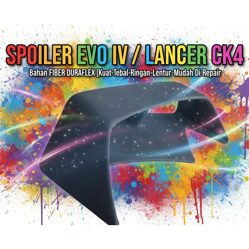 Wing Spoiler Evo 4 Ck4 Bodykit