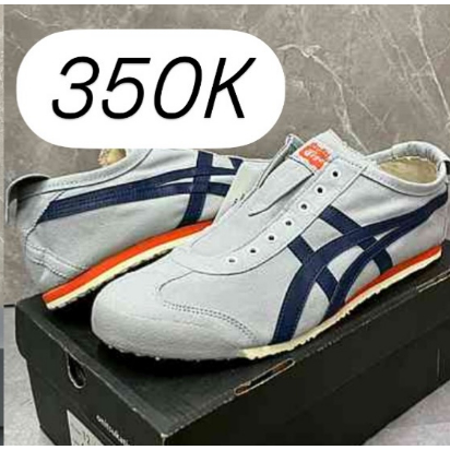 Onitsuka Tiger Mexico 66 Slip-On berwarna abu-abu size 46 bnib