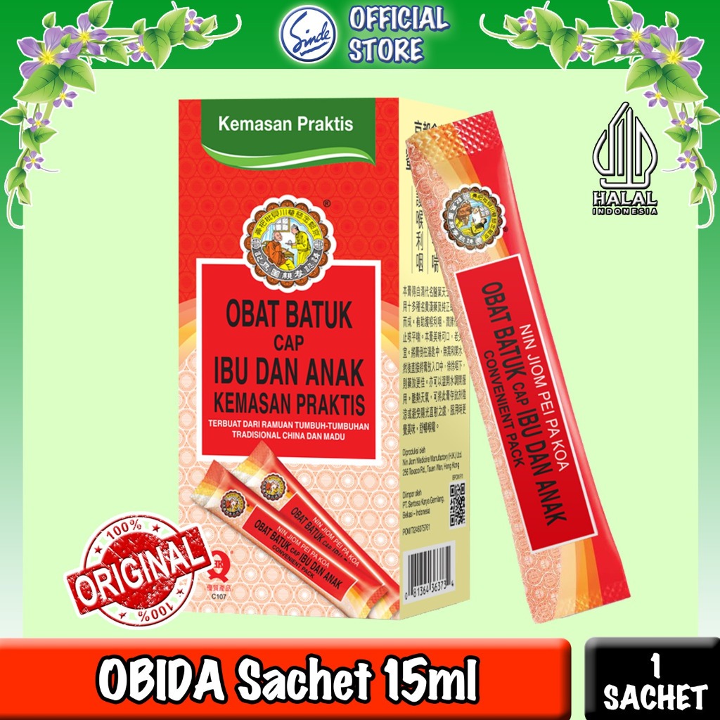 1 Sachet Obat Batuk Cap Ibu Dan Anak Convenient Pack 15ml