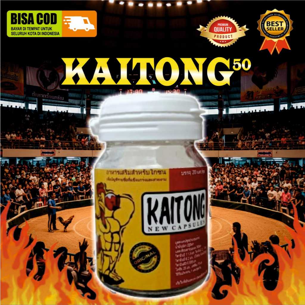 Kaitong dopping Ayam Laga 50 Kapsul