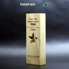 Plakat Kayu - Bintang - PK02 +box