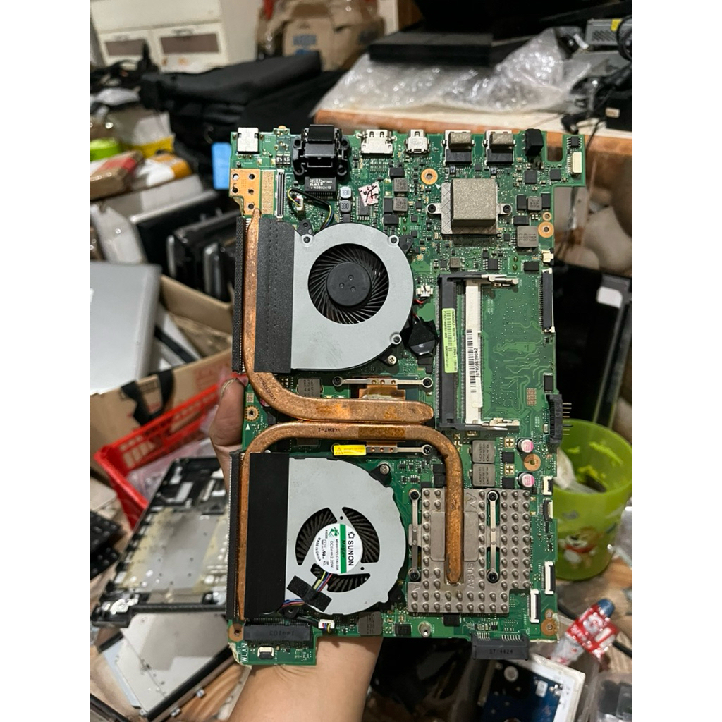motherboard laptop asus N550JV intel core i7 gen 4