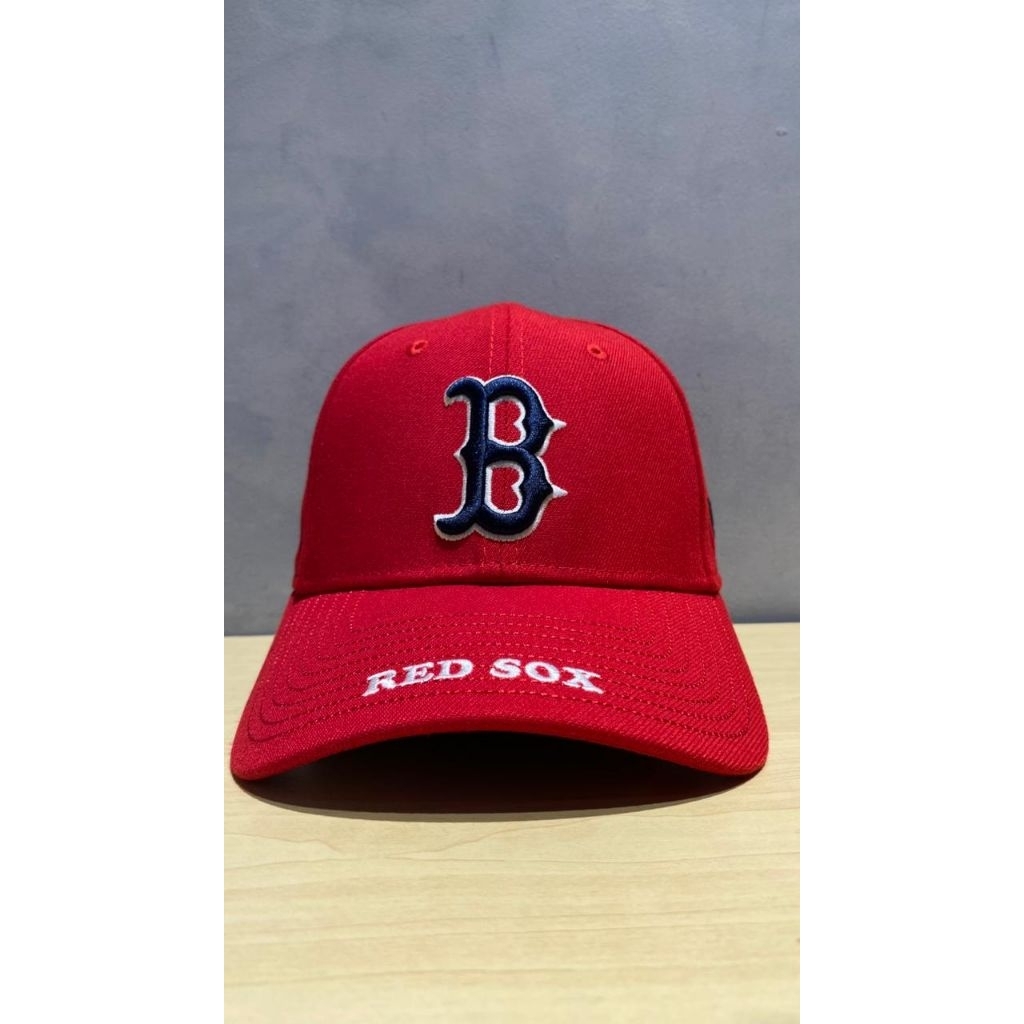 Topi Original New Era Boston Red SOX 9Forty - Merah