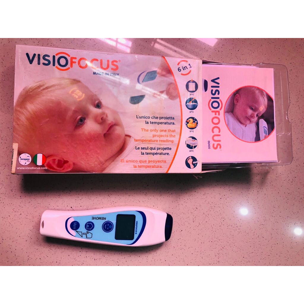 Preloved Thermometer Visiofocus non kontak infrared